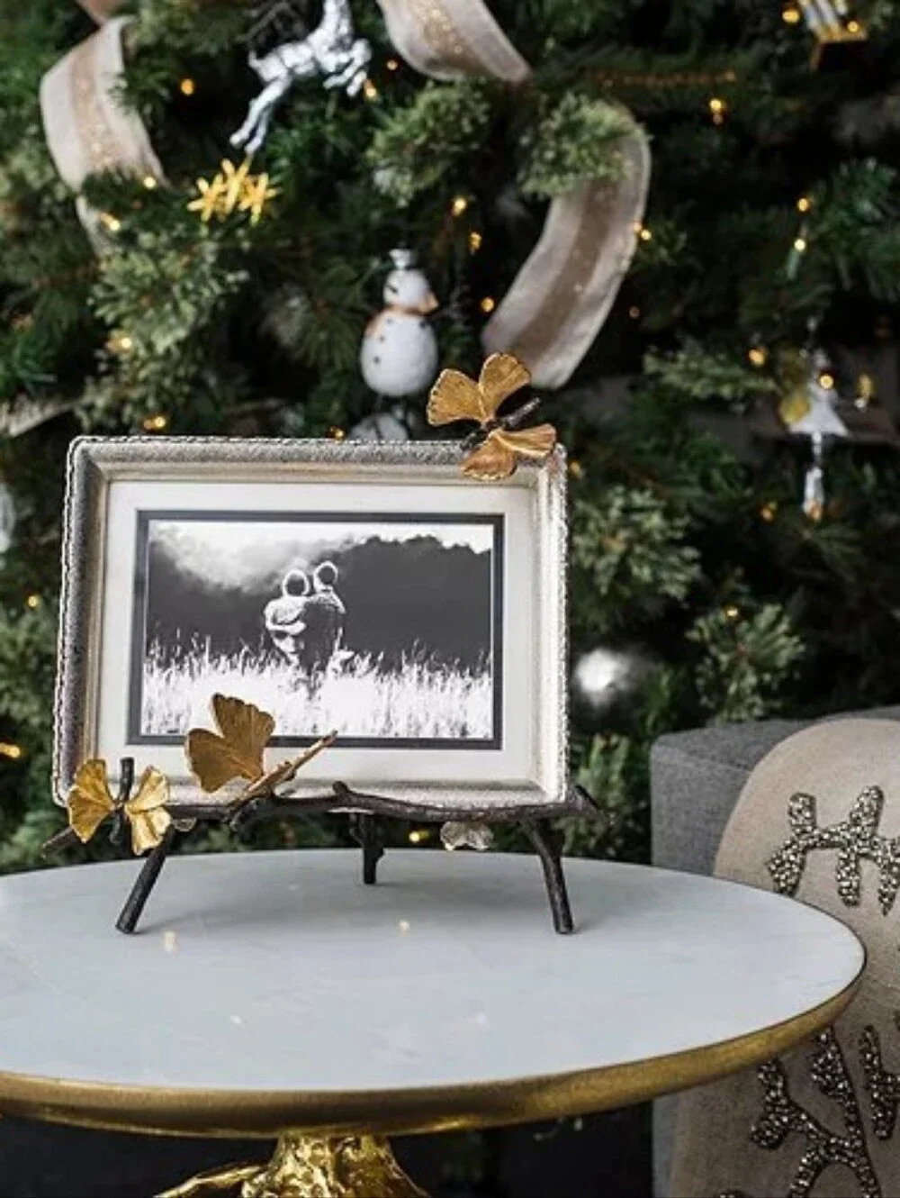 Michael Aram Butterfly Ginkgo Easel Frame